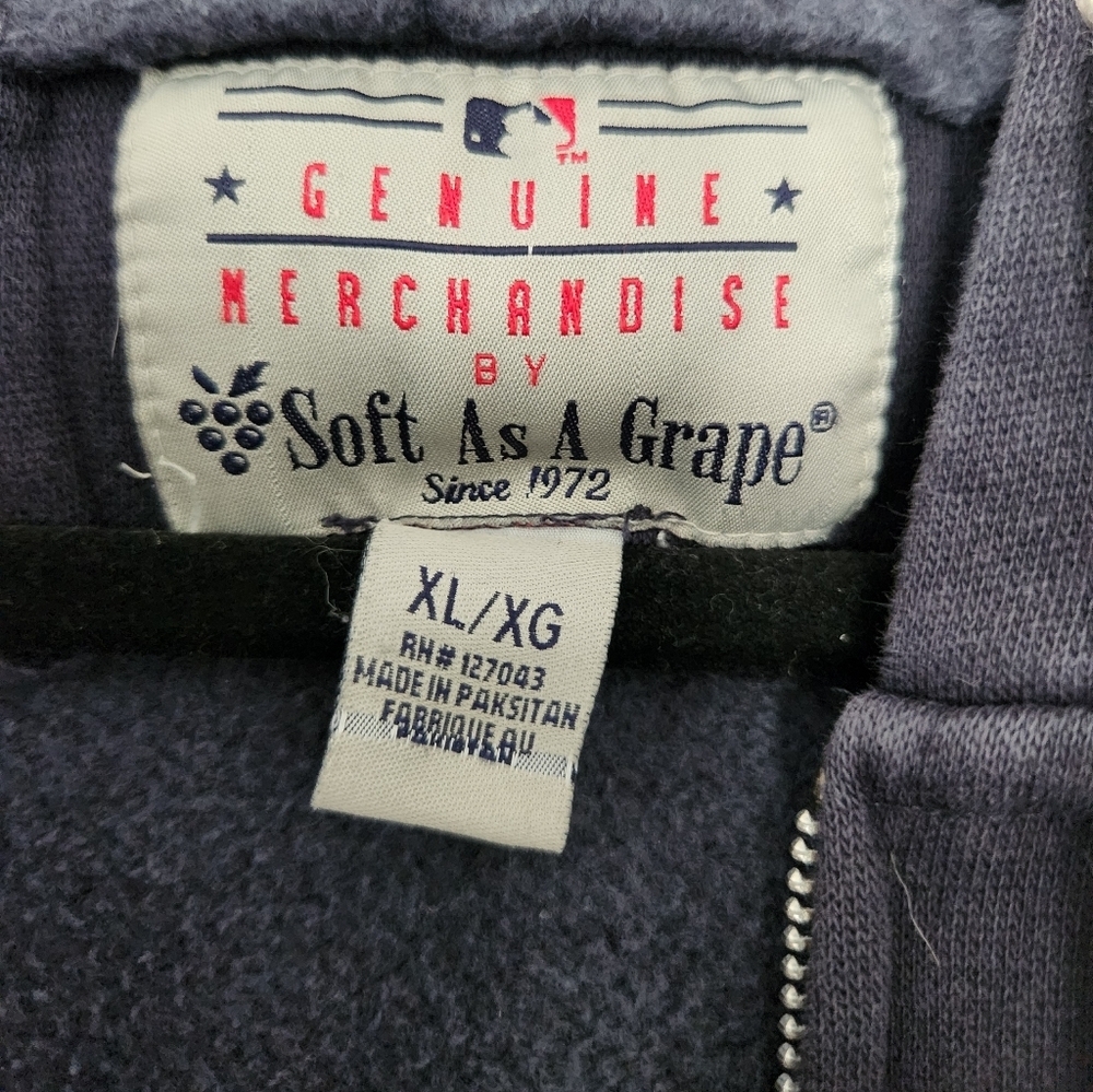 New York Yankees Embroidered Printed Hood Zip Up XL - Picture 7 of 7